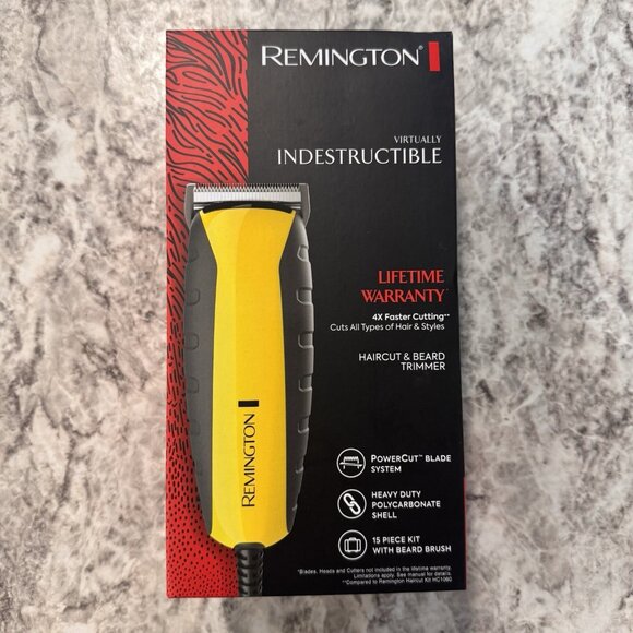 Remington Virtually Indestructible Haircut And Beard Trimmer 15 Piece Kit HC5855 - Picture 1 of 6